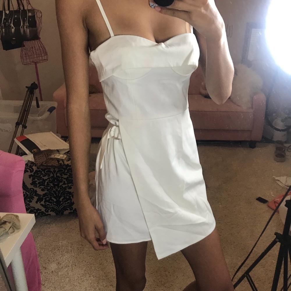 WHITE NBD DRESS